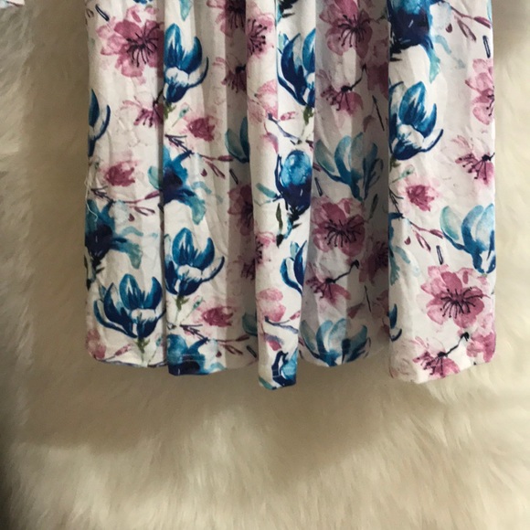 Kormei - Long Sleeve Floral Sun Dress L - Picture 4 of 6